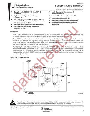 UC5603NG4 datasheet  